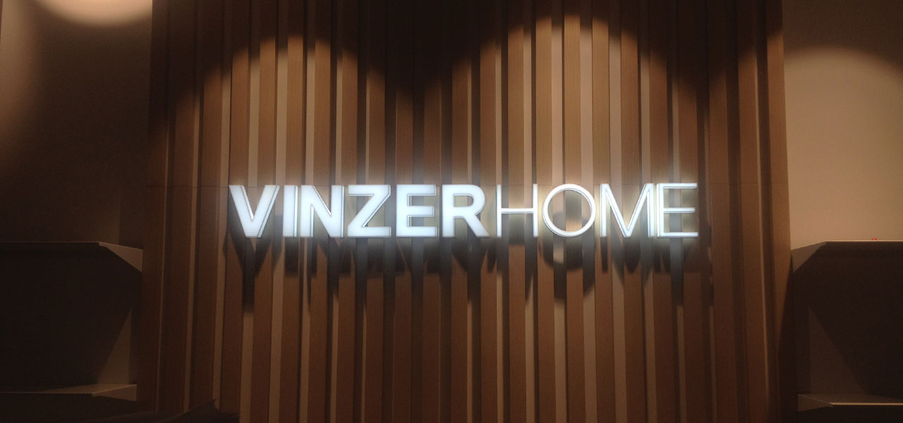 Vinzer Home вывеска